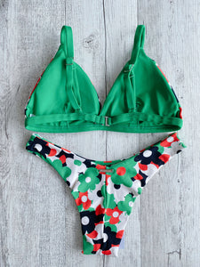 Magali Green Bikini Set