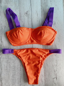 Strap Tricolor Bikini
